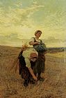Frederick Morgan Canvas Paintings - The Gleaners